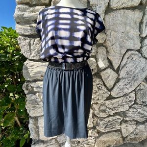 Armani Exchange One Piece Dress w/ Belt Size M